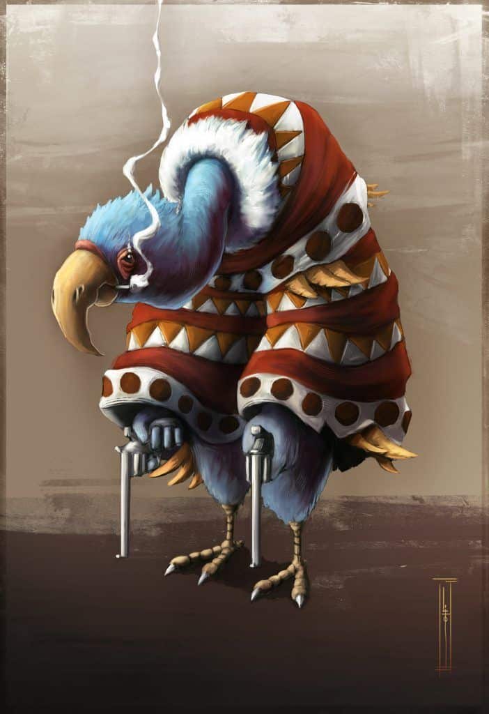 Vulture, creado por Litos López