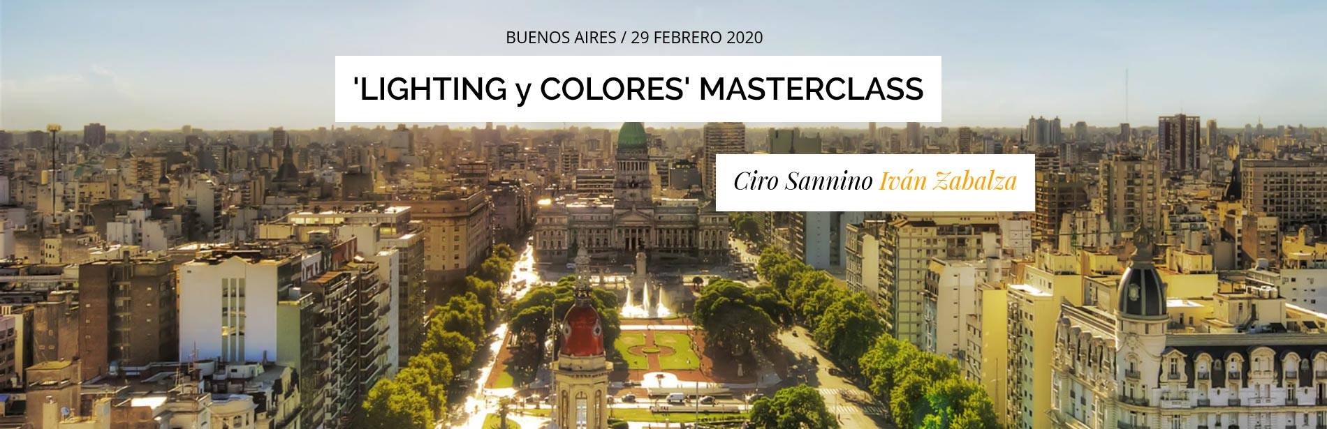 Lighting y Colores Masterclass Ciro Sannino